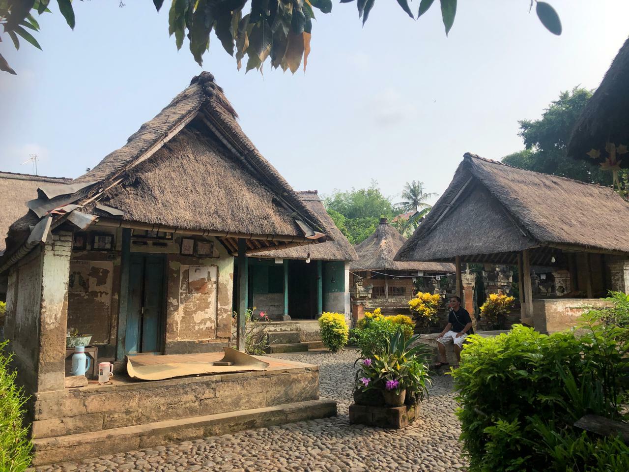 Traditionelle Haus im Dorf Batuan