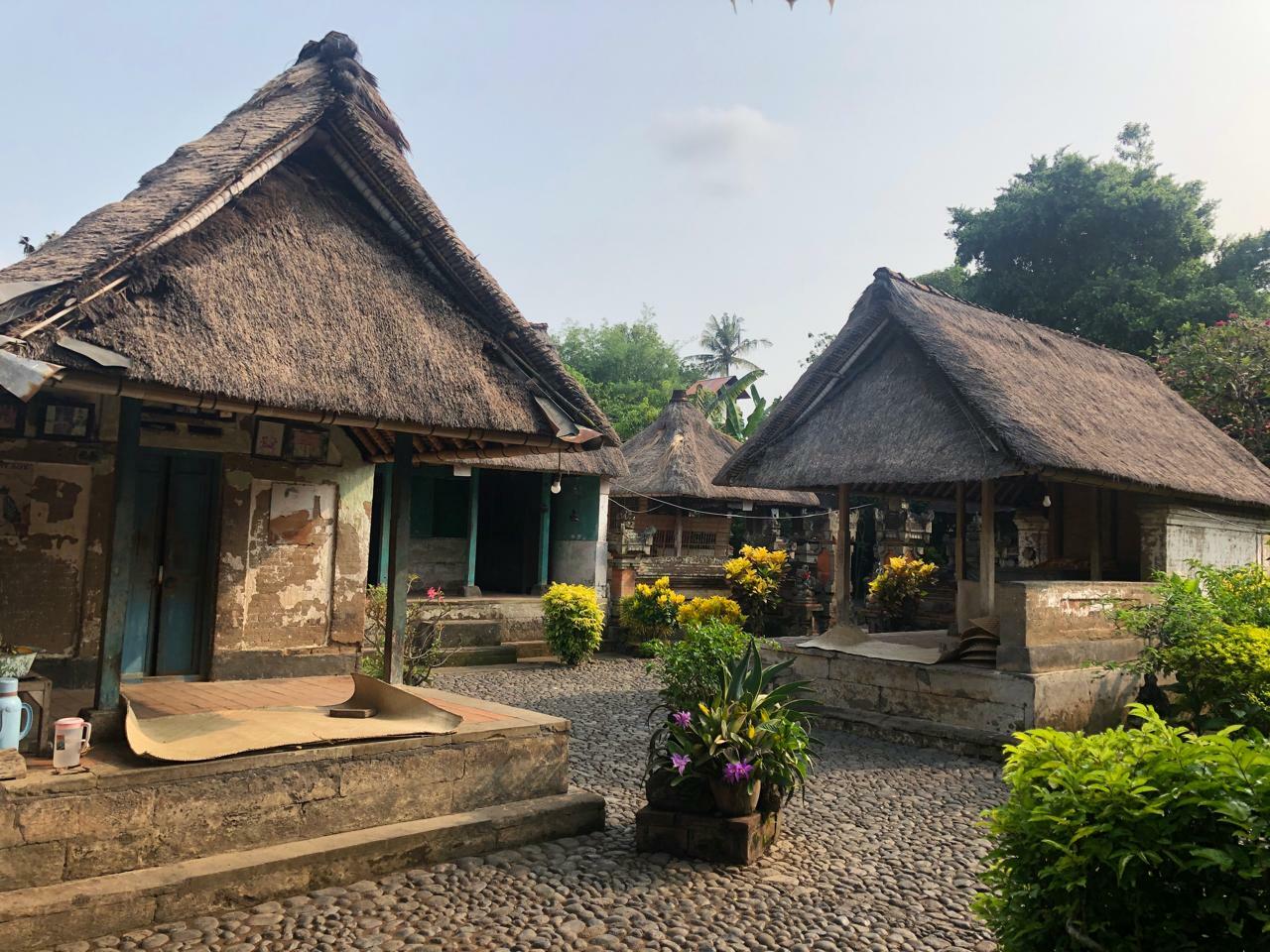 Traditionelle Haus im Dorf Batuan